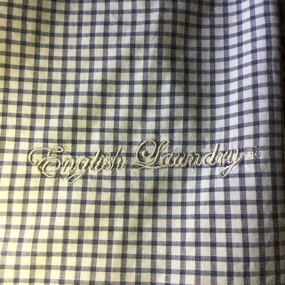 English Laundry Button Down Dress Shirt 100% Cotton - Picture 2 of 10